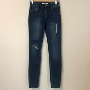 Eighty Two Dark Blue Ripped Jean